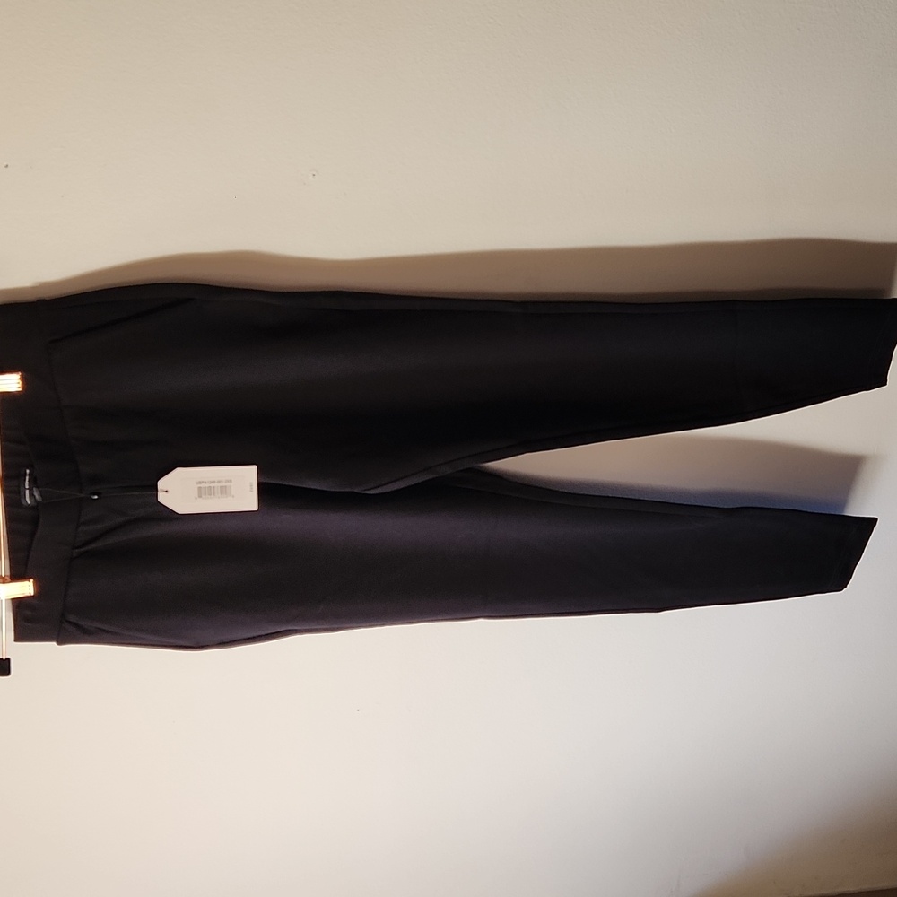 UNIVERSAL STANDARD Minimalist Moro Pocket Signature Ponte Pants Black, Size 6-8 - Picture 4 of 12